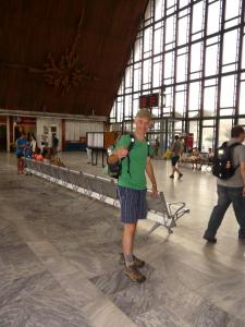 Martin na nádraží v Čadci