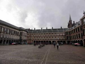 Binnenhof, mj. sídlo nizozemského parlamentu, západní křídlo, Den Haag