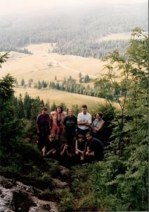 8/1997, vyhlídka nad táborem Padis, Rumunsko