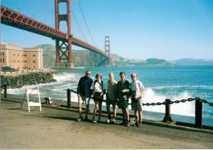 6/2002, Golden Gate Bridge, San Francisco, Kalifornie, USA